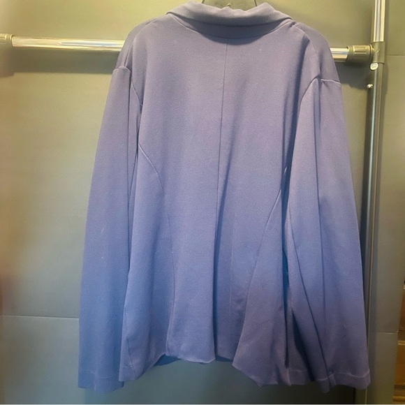 Ashley Stewart size 26 Blue Blazer and matching Blue Pant Outfit - Picture 3 of 9